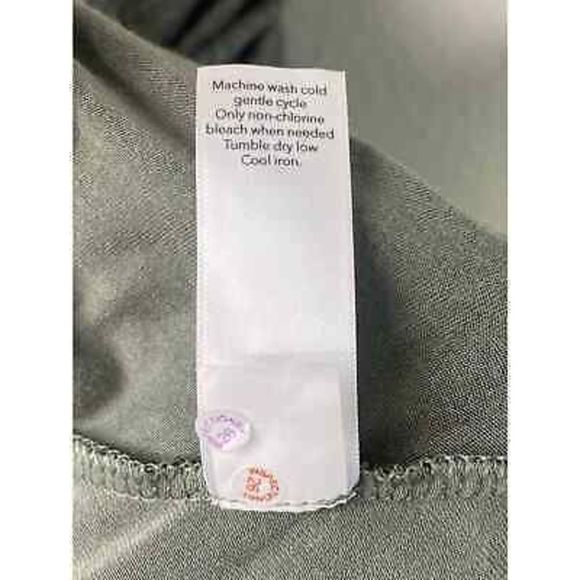 Athleta Santorini Thera Printed Dress in Mojave Laurel Olive Size XS - Picture 10 of 11